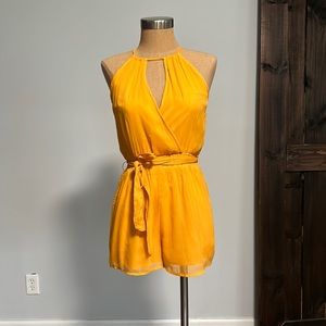 Yellow romper